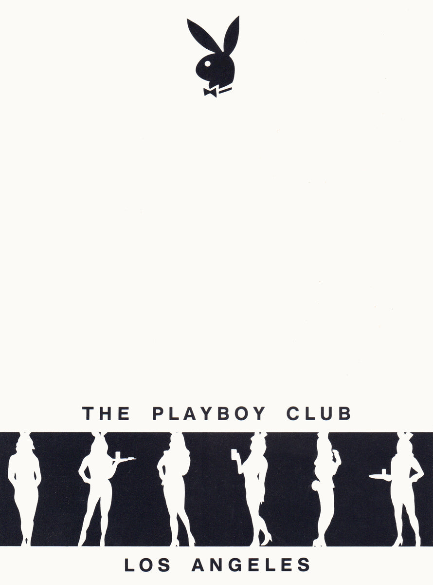 Playboy Club, Los Angeles 1980s – Vintage Menu Art