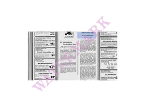 Ahrens Bros. Pies Denver & Los Angeles 1930s Vintage Americana Menus