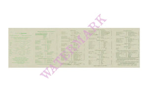 Bova’s Boston 1906 Vintage Americana Menus