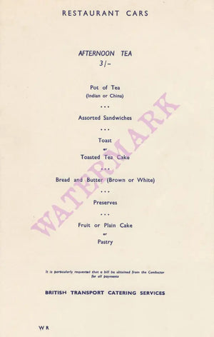 British Rail Cornish Riviera Express 1958 Posters Prints & Visual Artwork