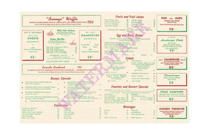 Bunny's Waffle House, San Francisco 1930s