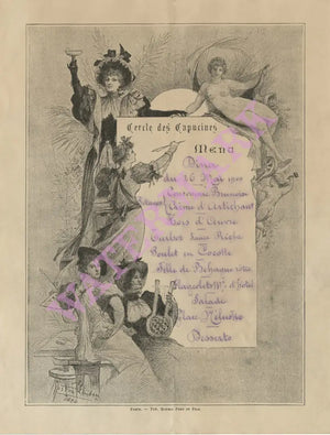 Cercle des Capucines Paris 1900