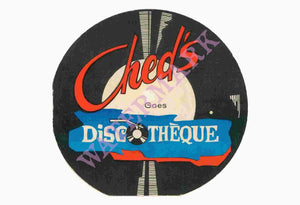 Ched’s Lounge New Orleans 1960s Vintage Americana Menus