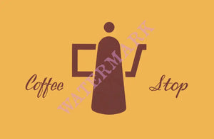 Coffee Stop, Kansas City 1940s Menu Art