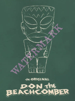 Don The Beachcomber, Hawaii 1956 Tiki Menu Art