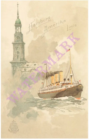 Express-Steamer Fürst Bismarck 1899