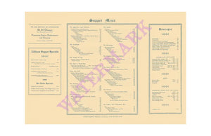 Florentine Room, Addison Hotel, Detroit 1930s