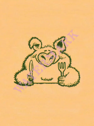 Hairy Pig, New Orleans 1970s Menu Art