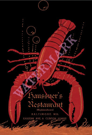 Haussner's, Baltimore (Circa) 1938