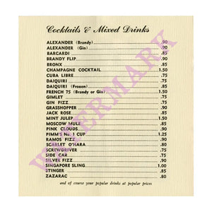 Hawaiian Village Hotel Pupu Bar, Waikiki, 1950s