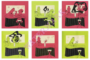 Hawaiian Village Hotel Pupu Bar Waikiki 1950s Vintage Americana Menus