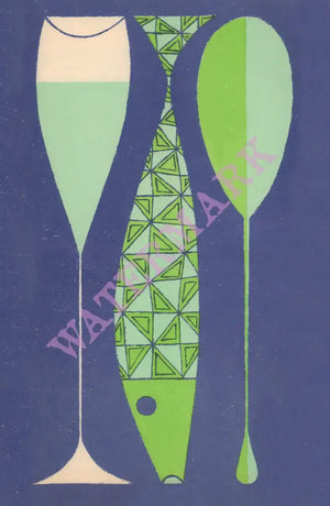 Hawaiian Village Hotel Wine List Room Service Waikiki 1970s Stanley Stubenberg Menu Design Vintage Americana Menus