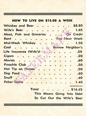 How To Live On $15 A Week - Stormy's Casino Royale New Orleans 1940s