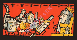 Frank Rodeike, Pasadena 1940s Cocktail Art