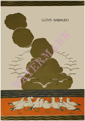 Lloyd Sabaudo 1927 Menu Art