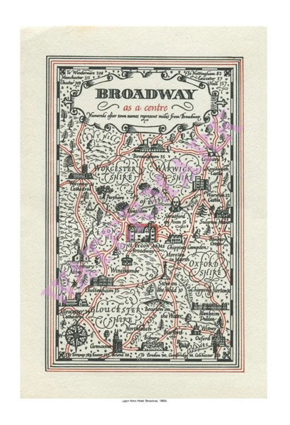 Lygon Arms, Broadway 1962