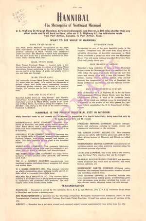 Mark Twain Hotel, Hannibal, MO, 1940s What To See In Hannibal