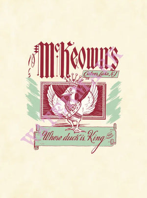 McKeown’s Culver Lake New Jersey 1950s Posters Prints & Visual Artwork