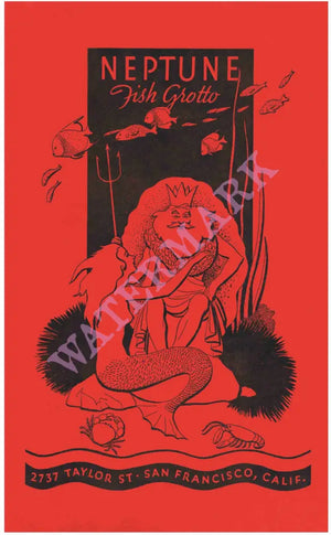 Neptune Fish Grotto, San Francisco 1940s