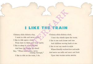 New York Central System, Children's Menu, 1950s