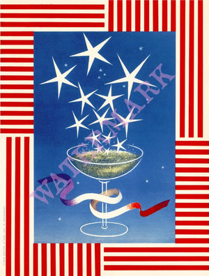 New York World's Fair 'Le Restaurant Francais' (Champagne) 1940