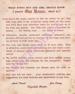 Our House, Savannah GA 1940s