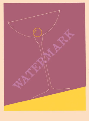 Pfeiffer's Russian Bar Buffalo, New York 1940s Menu Art