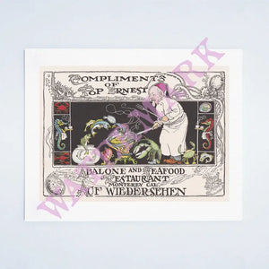 Pop Ernest Abalone and Seafood Restaurant, Monterey 1930s