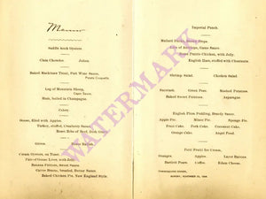 Revere House Hotel, Clinton Iowa 1884