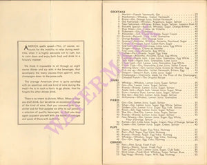 Ricketts Bar & Restaurant, Chicago 1930s