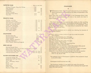 Ricketts Bar & Restaurant, Chicago 1930s