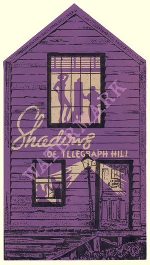 Shadows, San Francisco 1940s Menu Art