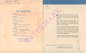 St Catherine Hotel Cocktails, Catalina Island 1941 | Vintage Menu Art - wine suggestions