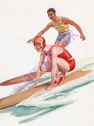 Steam Ship Manoa Matson Lines 1930 Posters Prints & Visual Artwork