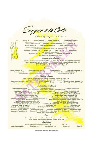 The Blue Room, The Roosevelt Hotel, New Orleans, 1952