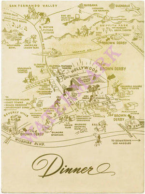 The Brown Derby, Hollywood, 1948