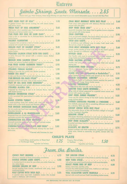 The Franciscan San Francisco 1950s Posters Prints & Visual Artwork