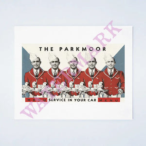 The Parkmoor Drive-In, St Louis 1940s