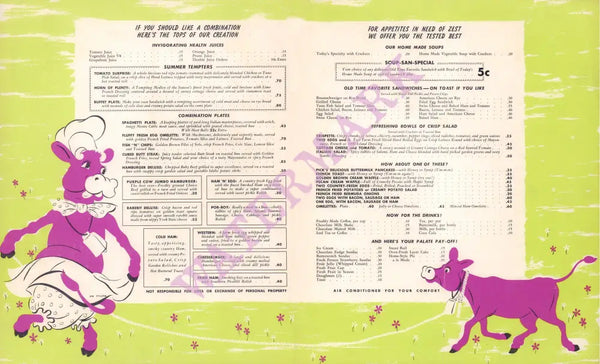 The Purple Cow USA 1950s Posters Prints & Visual Artwork