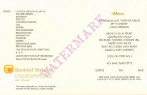 The Sunbird United Airlines 1970s Posters Prints & Visual Artwork