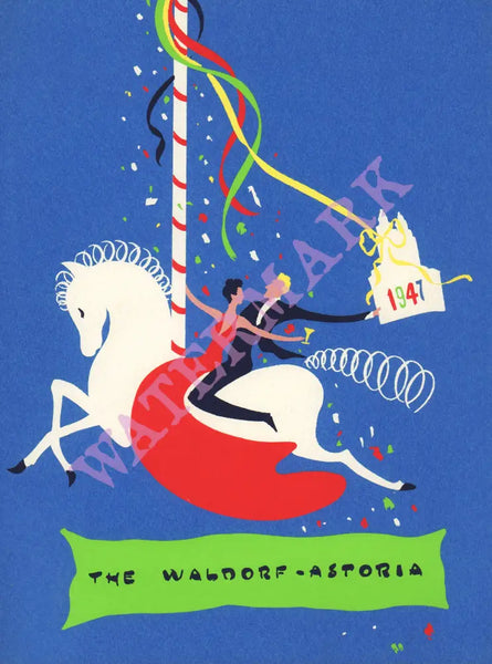 Waldorf Astoria, New York New Year's Eve 1946/7