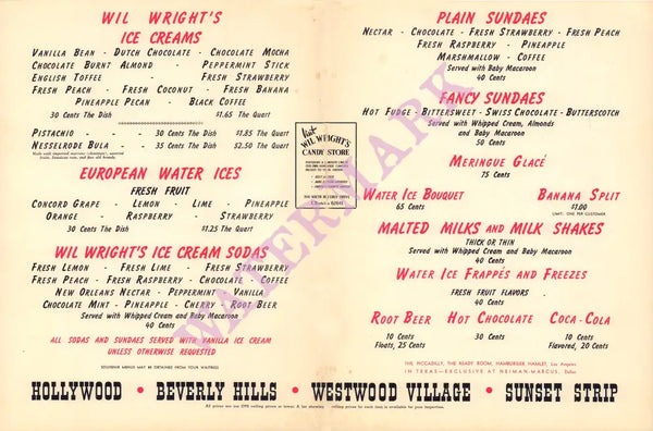 Wil Wrights Los Angeles 1940s Posters Prints & Visual Artwork