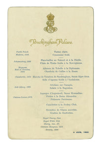 Buckingham Palace, June 4 1902 Jockey Club Dinner