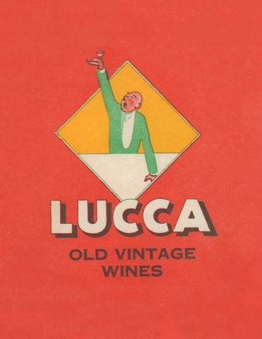 Lucca, Los Angeles & San Francisco 1930s Menu Art