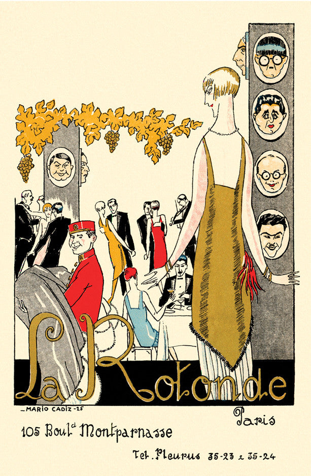 La Rotonde Paris (Circa) 1925