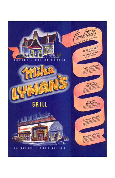 Mike Lyman’s Grill, Los Angeles 1942