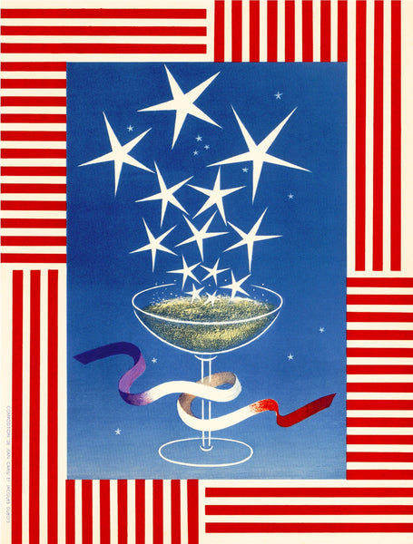 New York World's Fair 'Le Restaurant Francais' (Champagne) 1940