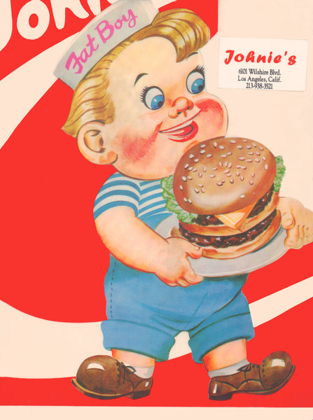 Johnie's, Los Angeles 1990s Menu Art