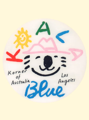 Olivia Newton John's Koala Blue, Los Angeles 1983 Menu Art