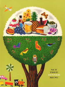 Nut Tree, Vacaville 1971 Menu Design